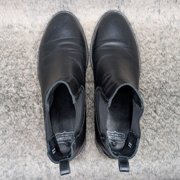 Thursday Boot Company Duchess Chelsea Boot Black Women's 9.5 - Picture 8 of 14